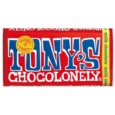 Tony's Chocolonely - Milk Chocolate Bar at The Candy Bar Toronto