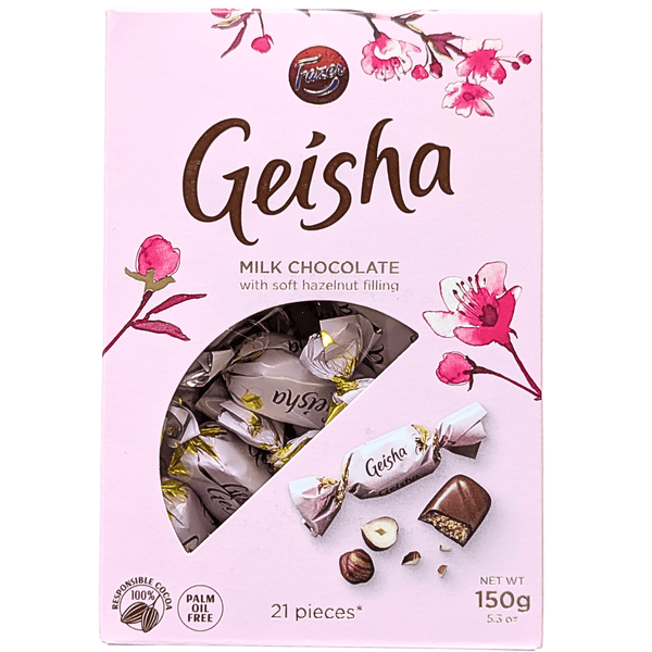 Geisha Milk Chocolate Box at The Candy Bar Toronto