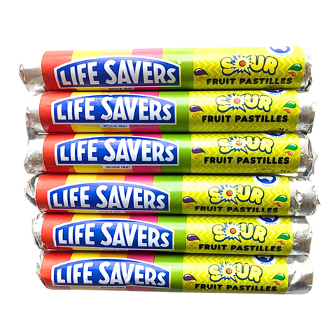 Life Savers Sour Fruit Pastilles Roll at The Candy Bar Toronto