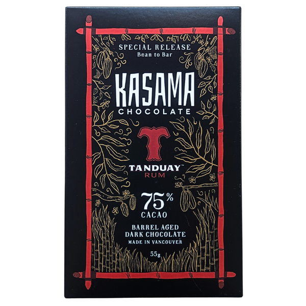 Kasama Chocolate Tanduay Rum 75% Bar at The Candy Bar Toronto