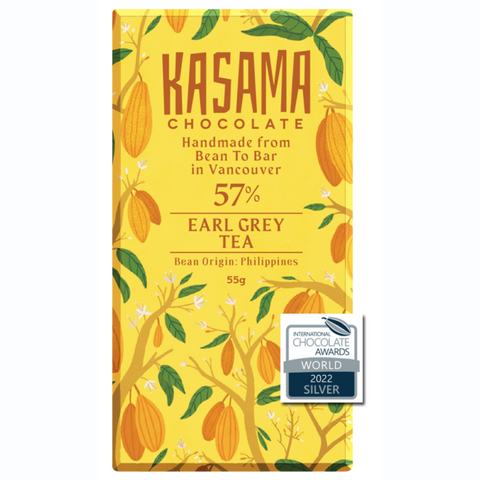 Kasama Chocolate 57% Earl Grey Tea at The Candy Bar Toronto