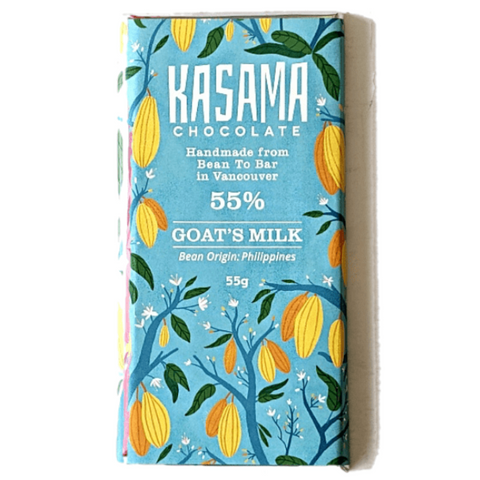 Kasama Chocolate Goats Milk 55 at The Candy Bar