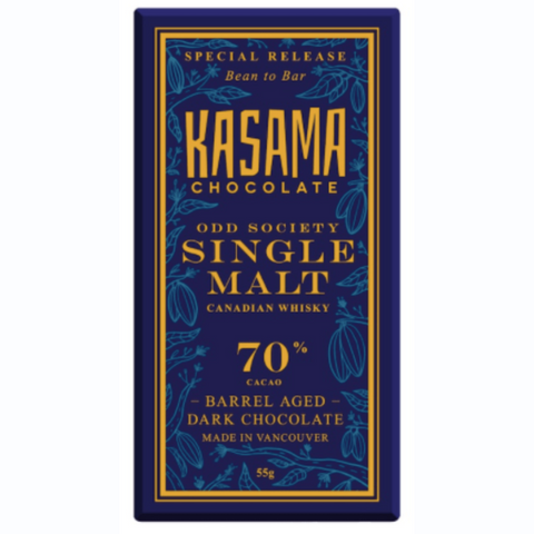 Kasama ChocolateSingle Malt 70% at The Candy Bar Toronto