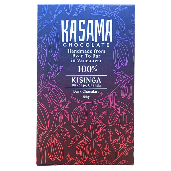 Kasama Chocolate Kisinga 100% Bar at The Candy Bar Toronto