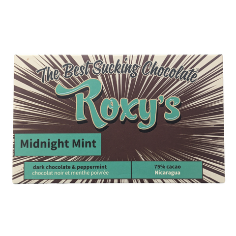 Roxy's 75% Midnight Mint Bar at The Candy Bar Toronto