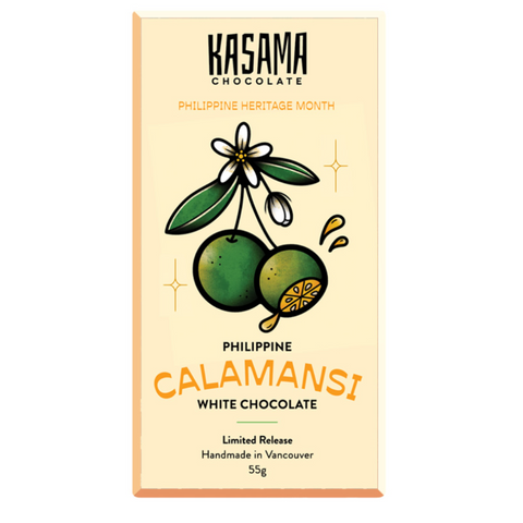 Kasama Chocolate Calamansi White Chocolate Bar at The Candy Bar Toronto