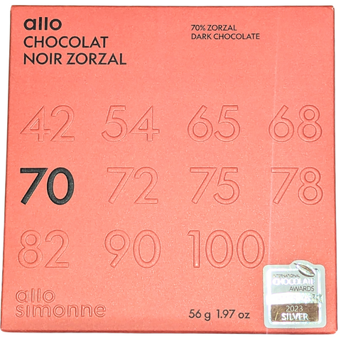 allo simonne - Chocolat Noir Zorzal 70% Bar at The Candy Bar Toronto